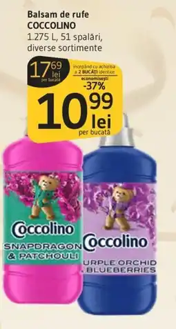 Supeco Balsam de rufe COCCOLINO Ofertă