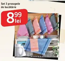Supeco Set 3 prosopele de bucătărie Ofertă