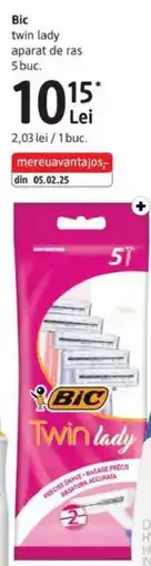 DM Bic twin lady aparat de ras Ofertă