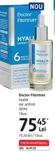 DM Doctor Fiterman hyalia ser antirid Ofertă
