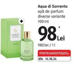 DM Aqua di Sorrento apă de parfum Ofertă