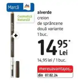 DM Alverde creion de sprâncene două variante Ofertă