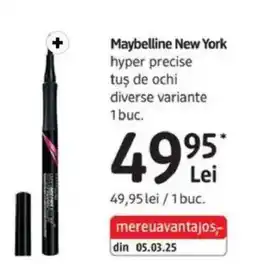 DM Maybelline New York hyper precise tuş de ochi Ofertă