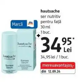 DM Hautsache ser nutritiv pentru faţă Ofertă