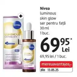 DM Nivea luminous skin glow ser pentru faţă Ofertă