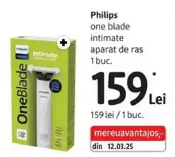 DM Philips one blade intimate aparat de ras Ofertă