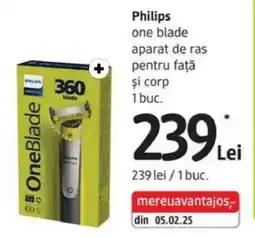 DM Philips one blade aparat de ras pentru faţă şi corp Ofertă