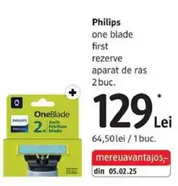 DM Philips one blade first rezerve aparat de ras Ofertă