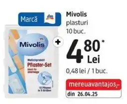 DM Mivolis plasturi Ofertă