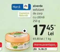 DM alverde exfoliant de corp cu cătină Ofertă