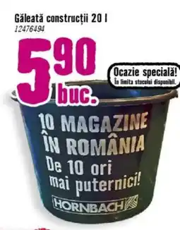 Hornbach Găleată construcții Ofertă