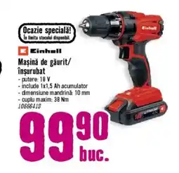 Hornbach Maşină de găurit/ înşurubat Ofertă