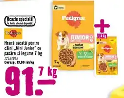 Hornbach Hrană uscată pentru câini „Mini Junior" cu pasăre şi legume Ofertă