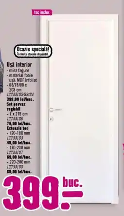 Hornbach Uşă interior Ofertă