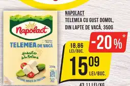 Mega Image Napolact telemea cu gust domol, din lapte de vacă Ofertă