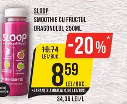 Mega Image SLOOP Smoothie cu fructul dragonului Ofertă