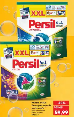 Kaufland PERSIL DISCS Detergent capsule pentru rufe Ofertă
