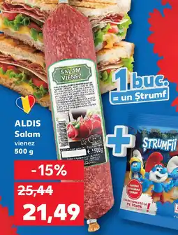 Kaufland ALDIS Salam vienez Ofertă