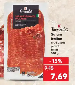 Kaufland Salam italian Ofertă