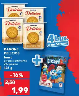 Kaufland DANONE DELICIOS laurt Ofertă