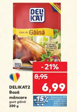 Kaufland DELIKAT2 Bază mâncare gust găină Ofertă