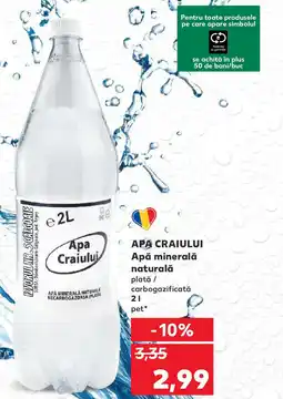 Kaufland APA CRAIULUI Apă minerală naturală Ofertă