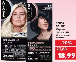Kaufland SYOSS COLOR Vopsea pentru păr diverse nuanţe Ofertă