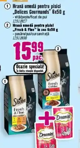 Hornbach Hrană umedă pentru pisici „Delices Gourmands” Ofertă