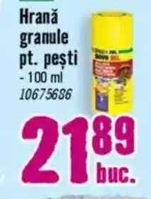 Hornbach Hrană granule pt. peşti Ofertă
