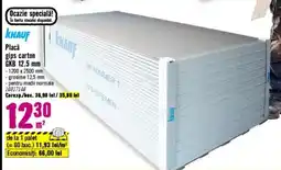 Hornbach KNAUF Placă gips carton Ofertă