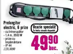 Hornbach Prelungitor electric, 6 prize Ofertă