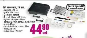 Hornbach Set renovare, 15 buc. Ofertă
