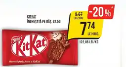 Mega Image Kitkat înghețată pe băț Ofertă