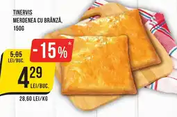 Mega Image Tinervis merdenea cu brânză Ofertă