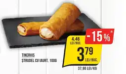 Mega Image Tinervis strudel cu iaurt Ofertă