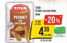 Mega Image Titan pesmet alb din pâine Ofertă