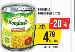 Mega Image Bonduelle porumb dulce Ofertă