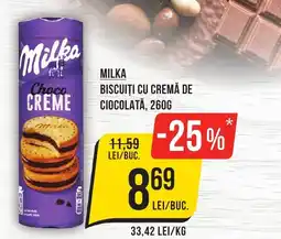 Mega Image MILKA Biscuiți cu cremă de ciocolată Ofertă