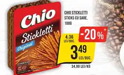 Mega Image Chio stickletti sticks cu sare Ofertă