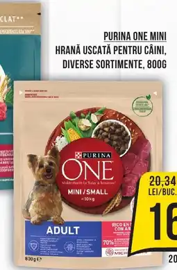 Mega Image Purina one mini hrană uscată pentru câini Ofertă
