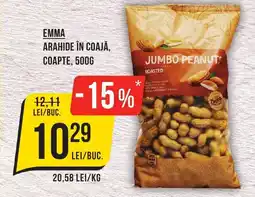 Mega Image EMMA Arahide în coajă. coapte Ofertă