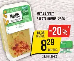 Mega Image Mega apetit salata humus Ofertă