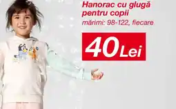 Kik Hanorac cu glugă pentru copii Ofertă