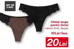 Kik Chiloţi tanga pentru femei Ofertă
