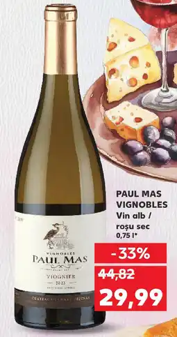 Kaufland PAUL MAS VIGNOBLES Vin alb / roşu sec Ofertă