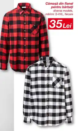 Kik Cămașă din flanel pentru bărbați Ofertă