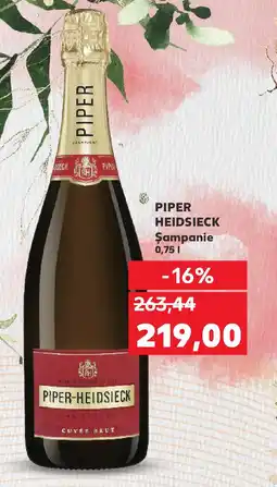 Kaufland PIPER-HEIDSIECK Şampanie Ofertă