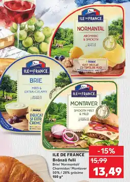 Kaufland ILE DE FRANCE Brânză felii Ofertă