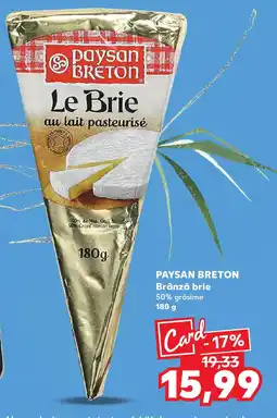 Kaufland PAYSAN BRETON Brânză brie 50% grăsime Ofertă