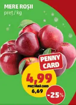 Penny Mere roşii Ofertă